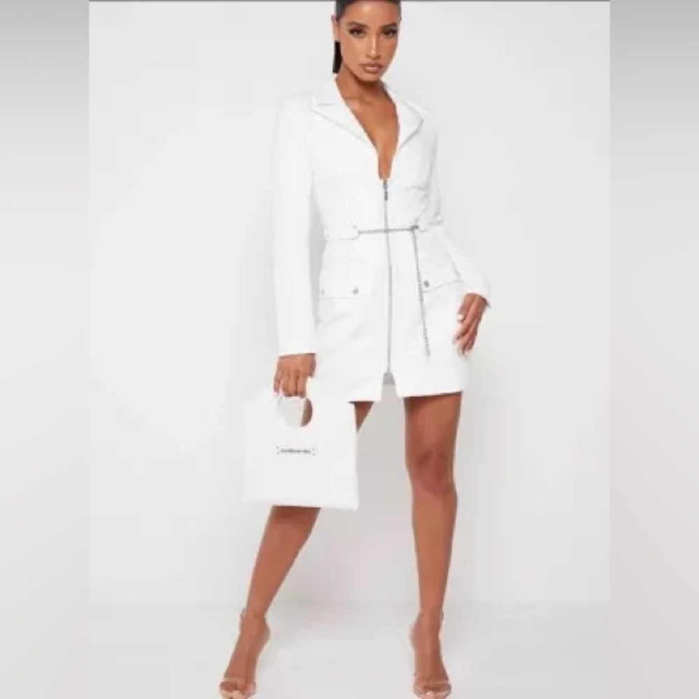 Maniere De Voir Blazer Corset Dress - Picture 3 of 5